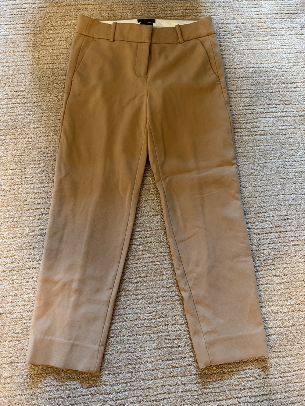 J Crew Cameron Khaki Dress Pants